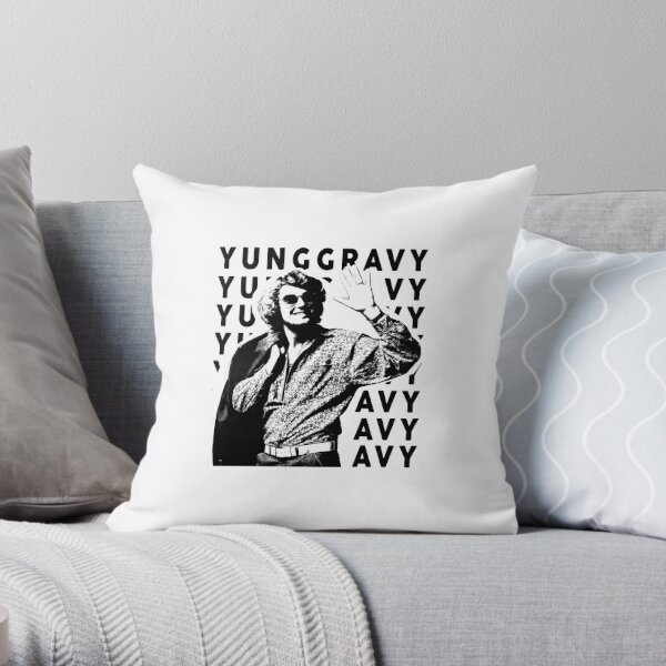yung gravy rockwell Throw Pillow RB0102 product Offical Yung Gravy Merch