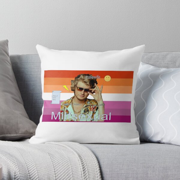 Yung Gravy Lesbian Flag Throw Pillow RB0102 product Offical Yung Gravy Merch